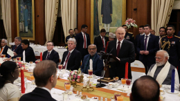 Путин подчеркнул стремление России и Индии к справедливому многополярному миру