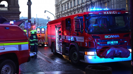 Пожар в Праге уничтожил коллекцию ретроавтомобилей