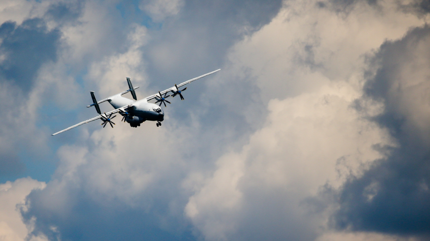 В Ивановской области упал самолет