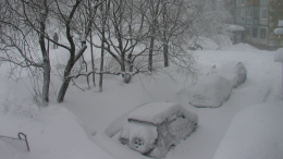 Завалило снегом: Камчатку накрыл мощный циклон