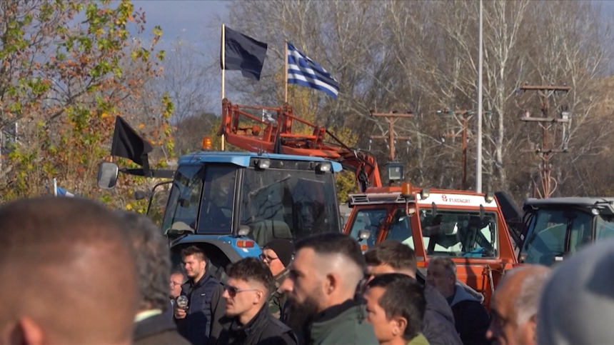 В Греции разгорелись массовые протесты фермеров