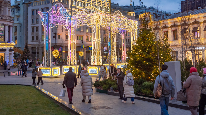 На портале «Узнай Москву» появилась новогодняя страница