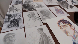 «Портрет героя»: дети рисуют участников СВО в рамках всероссийской акции