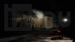 На территории монастыря в Переславле-Залесском загорелось здание