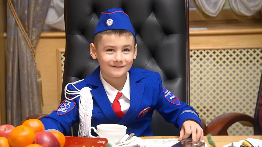 Путин пообщался с пятилетним Тимуром, который хотел стать сотрудником ДПС