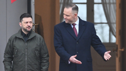 Навроцкий убрал переговорный стол перед встречей с Зеленским