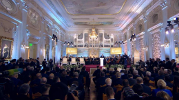 Путин принял участие в церемонии вручения Международной премии мира им. Толстого