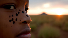 Кресты на лбу: зачем древние нубийцы набивали детям татуировки на лице