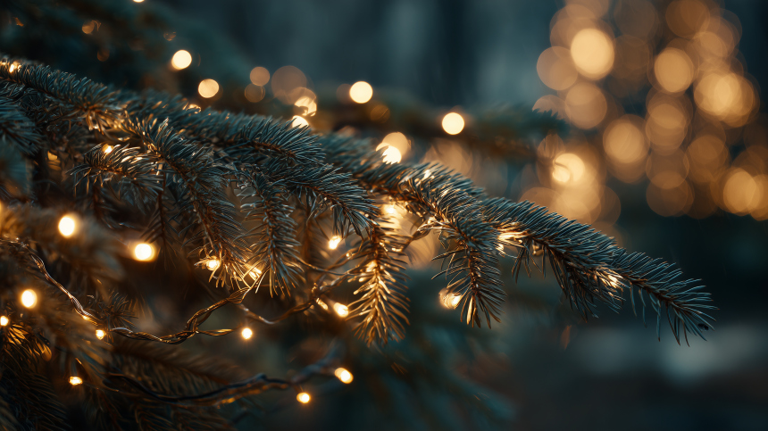 Расслабляет и не раздражает: назван оптимальный интервал мигания гирлянды