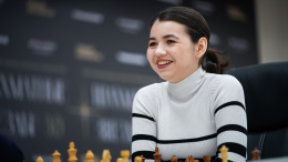 Александра Горячкина стала чемпионкой мира по быстрым шахматам