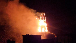 В Амстердаме в новогоднюю ночь сгорела церковь со 150-летней историей