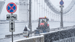Москву накрыл циклон «Фрэнсис» с сильным снегопадом