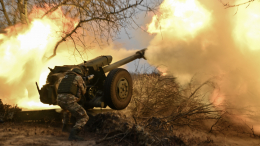 Два точных выстрела — уничтожен украинский ПВД. Лучшее видео из зоны СВО