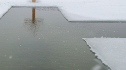Молодой отец окунул годовалого ребенка в прорубь в Сургуте
