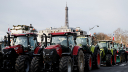 Французские фермеры протестуют против дешевого импорта