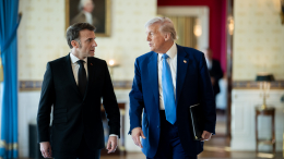 Опубликован разговор Трампа и Макрона о согласии Зеленского на прекращение огня