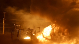 В Пензе начался пожар на нефтебазе после атаки дронов ВСУ