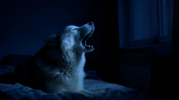Тревожный сигнал: почему собака скулит по ночам