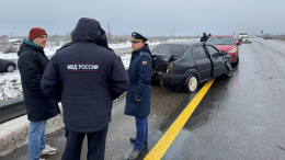 В массовом ДТП в Краснодарском крае пострадали пять человек