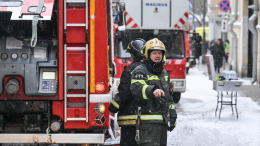 На площадке бывшего завода Volkswagen в Калуге произошел пожар