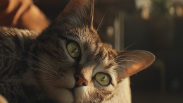 Беременная тайка спасла кота по кличке Наруто от четырехметрового питона