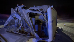 В результате аварии на трассе в Красноярском крае погибли трое подростков