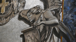 Фреску с «ангелом-Мелони» в римской церкви вернут к оригинальному виду