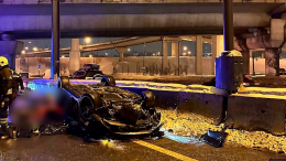 Машина свалилась с эстакады: два человека погибли в ДТП на севере Москвы