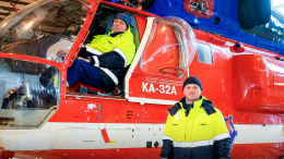 Новый пожарный вертолет поступил в распоряжении экстренных служб Москвы