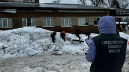 В Тамбовской области при обрушении козырька больницы погиб мужчина
