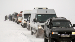В снежном плену: сотни туристов застряли в Териберке из-за метели