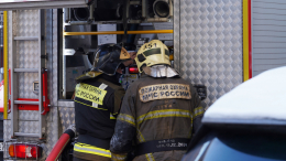 На севере Москвы загорелось здание офисного центра