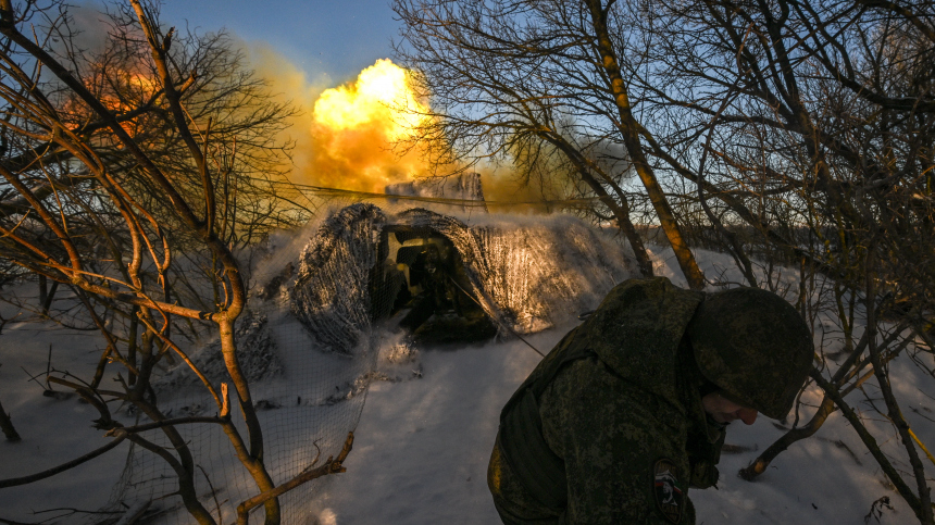 Гаубицы М-46 уничтожили огневые позиции ВСУ в Харьковской области. Лучшее видео из зоны СВО