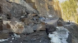 В Дагестане произошел камнепад, остановивший движение транспорта на пять дней