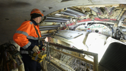 Собянин рассказал о применении уникальных технологий в строительстве метро