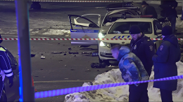 Оперативные службы проверяют еще одну машину ДПС у Савеловского вокзала в Москве