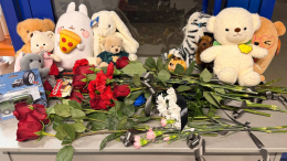 В Петербурге появился стихийный мемориал в память об убитом 9-летнем ребенке