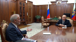 Путин и Гергиев обсудили развитие Большого и Мариинского театров