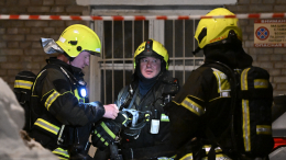 Опубликованы кадры последствий взрыва в жилом доме на юге Москвы