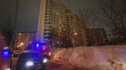 Опубликованы кадры момента взрыва в жилом доме на юге Москвы