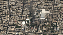 На западе Тегерана произошел мощный взрыв