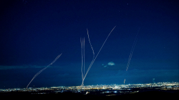 В сторону Израиля выпущен очередной ракетный залп