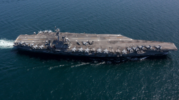 КСИР сообщил об отходе американского авианосца «Авраам Линкольн» от Ирана