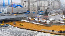 Собянин объявил о начале строительства пешеходного моста на Болотной набережной