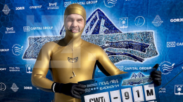 Под лед Байкала на 91 метр: Алексей Молчанов установил 42-й мировой рекорд