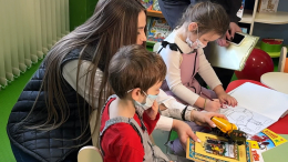 В луганской больнице открыли детскую игровую комнату