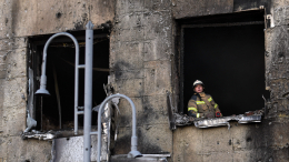 «Выгорело дотла»: последствия обстрела ВСУ района в Донецке