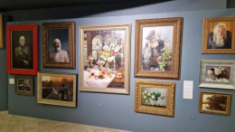 Исповедь в красках: в Храме Христа Спасителя открылась выставка о деятелях эпохи