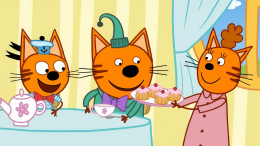 Дети будут в восторге: рецепт творожного кулича на Пасху из мультика «Три кота»