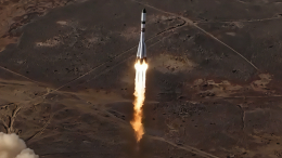 С Байконура стартовала ракета с грузовым кораблем «Прогресс МС-33»